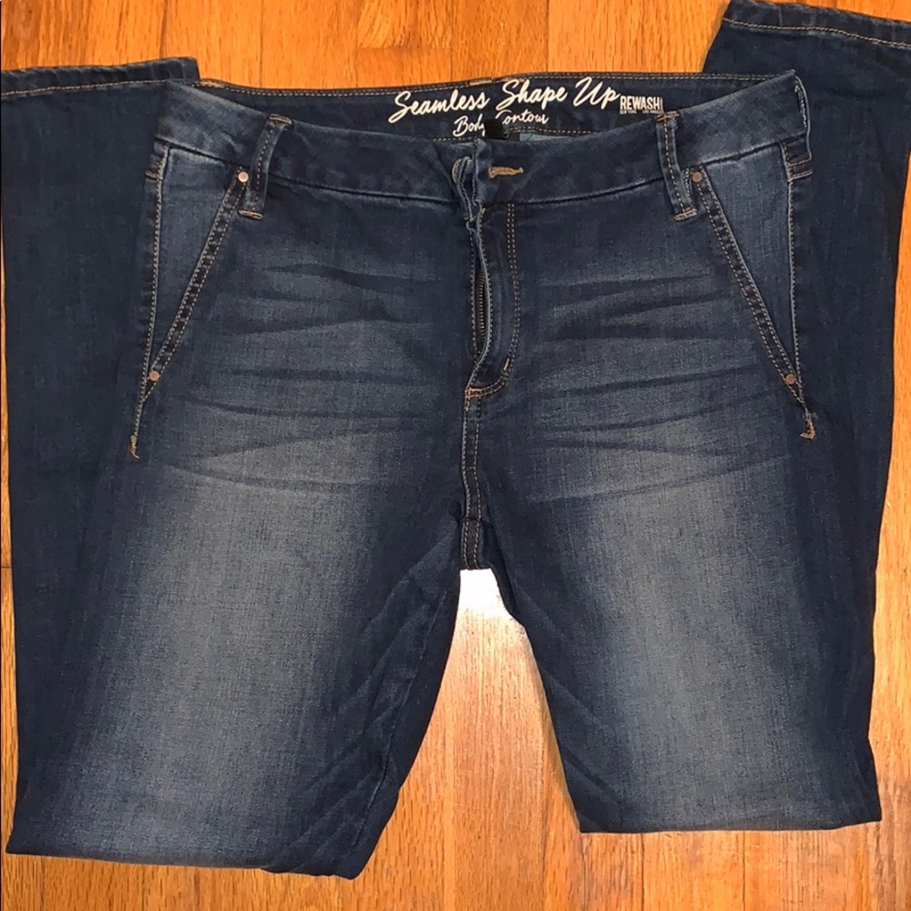 Seamless shape up by rewash